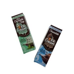 Brush Buddies Ice Cream Flavored Toothpaste Mint Chocolate Chip &Chocolate 3.5oz